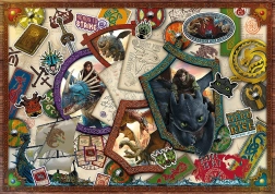 Puzzle Kako izdresirati zmaja 1000 dijelova