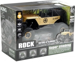 Daljinski upravljani Jeep R/C 1:18 zlatni