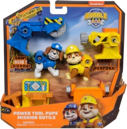 Rubble i njegov tim – set figurica Power Tool Pups