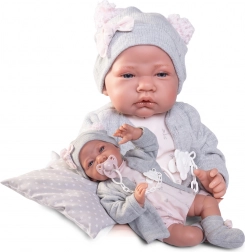 Antonio Juan - realistična lutka beba s mekim platnenim tijelom 42 cm