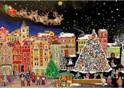 Puzzle Božićno vrijeme 1000 dijelova MAGNOLIA