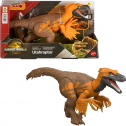 Figurica dinosaura Utahraptor JURASSIC WORLD Rebirth Wild Roar 26 cm