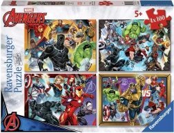 Ravensburger puzzle Marvel: Avengers 4x100 dijelova