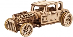 ugears 3d drvene mehaničke puzzle hot rod furious mouse