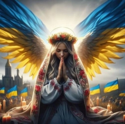 Dijamantno Slikanje Ukrajinski Anđeo 30x40 cm