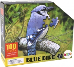Puzzle 100 dijelova plava ptica