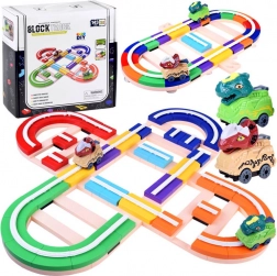 komplet staza s dinosaurima, 143 dijelova