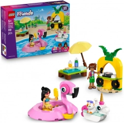 lego friends: zabava na bazenu s jednorogom i plamenjakom