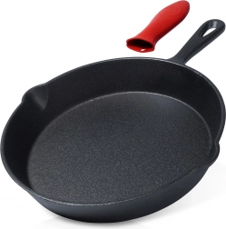 Lijevanoželjezna tava sa silikonskim navlakom 25 cm