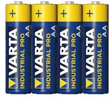 Alkalne baterije VARTA Industrial Pro AA, 4 kom