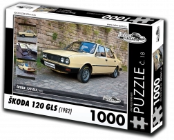 Puzzle RETRO-AUTA Škoda 120 GLS 1000 dijelova