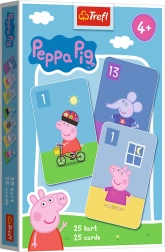 Kartaška igra Križić-kružić Crni Petar PEPPA PIG od Trefl