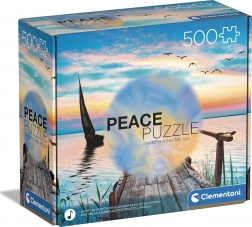 slagalica 500 dijelova CLEMENTONI Peace Collection – Peaceful Wind
