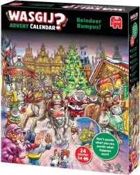 adventski kalendar puzzle wasgij podivljeni sobovi 24×54 dijelova