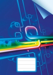 Reas-Pack školska bilježnica A5, bez linija, 10 listova, plava