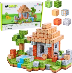 Magnetske građevne kocke 3D svijet, 312 dijelova