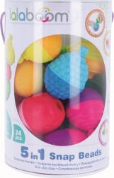 Trefl Konstruktorski set Lalaboom 5u1 Spojne perle 24 dijelova