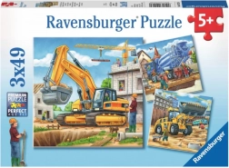Ravensburger puzzle veliki građevinski strojevi