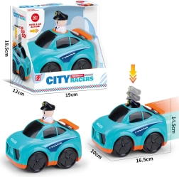 Policijski auto s potisnim mehanizmom