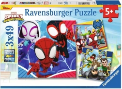 Puzzle RAVENSBURGER Spidey 3×49 dijelova