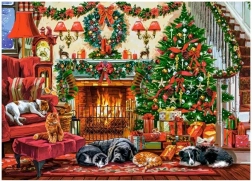 Puzzle ugodan kamin 260 dijelova