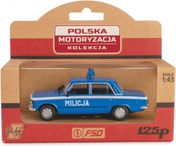 Model automobila FSO/Polski Fiat 125p Milicija 1:43