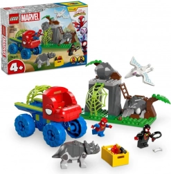 Konstruktorski set LEGO MARVEL SPIDEY spasilačka misija tima u dino terencu