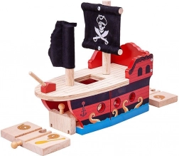 Piratska galija Bigjigs Rail