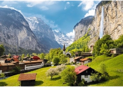 Puzzle 3000 dijelova – Lauterbrunnen, Švicarska TREFL