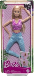 Barbie Made to Move plavokosa lutka