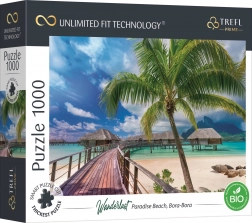 Puzzle TREFL UFT Wanderlust: rajska plaža na Bora Bori, 1000 dijelova