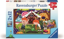 Ravensburger puzzle Čarobni svijet bajki 2×12 dijelova