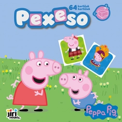 Memorijska igra u bilježnici Peppa Pig