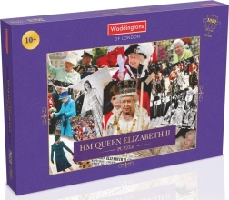 Puzzle Njezino Veličanstvo Elizabeta II. - kolaž 1000 dijelova