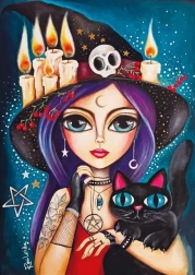 Slagalica slatka vještica 1000 dijelova