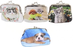 Novčanik s životinjama od umjetne kože