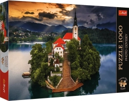 Puzzle TREFL Premium Plus Photo Odyssey – Bledsko jezero, 1000 dijelova