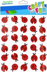 naljepnice bubamare s glitterom 30 kom