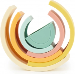 Silikonska sklopiva duga BIECO Tropical Vibes, 6 dijelova