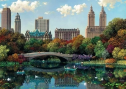 Puzzle RAVENSBURGER Central Park u New Yorku 1000 dijelova