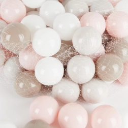 Set loptica za igru Bieco - Cotton - 100 kom