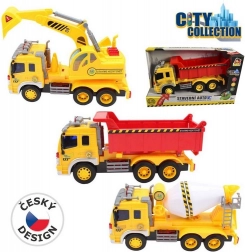 Automobili građevinski City Collection na baterije sa zvukom i svjetlom