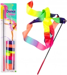 Šarena gimnastička vrpca s palicom za ples i gimnastiku
