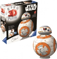 3D puzzleball Star Wars: BB-8, 103 dijelova