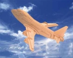 Woodcraft Drvene 3D Puzzle Zrakoplov Boeing