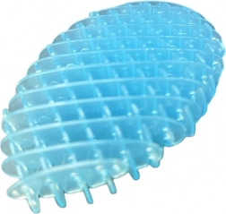 Antistres igračka fidget plava prozirna 5 cm