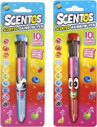 Višebojna mirisna kemijska olovka SCENTOS dugina