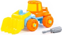 Didaktički bager za djecu s odvijačem