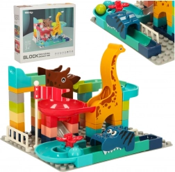 Konstrukcijski set kuglična staza 62 dijela Bibi-inn