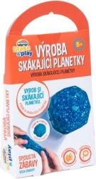 Set za izradu skakaće loptice – plava